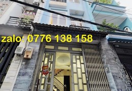 CHO THUÊ nhà 3 tầng HXH Hòa Hưng Quận 10 – Giá thuê 18 triệu/tháng 4PN 3WC gần chợ Hoà Hưng, Vạn