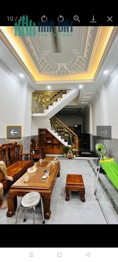 Nhà HXH 4x15m.  60m2.  4 tầng. 4 tỷ85. Bán gấp. Bình Thành. BHH B. Bình Tân.