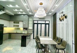 Cho thuê nhà KDC Anh Tuấn, 4 tầng, full nội thất