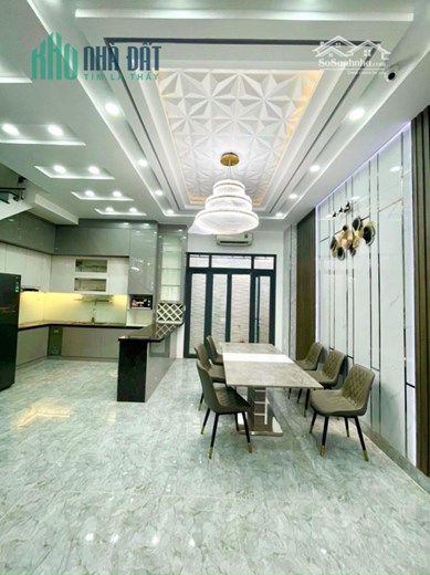 Cho thuê nhà KDC Anh Tuấn, 4 tầng, full nội thất