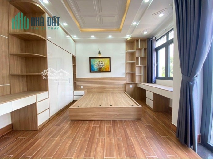 Cho thuê nhà KDC Anh Tuấn, 4 tầng, full nội thất