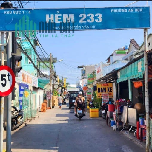 Hẻm 233 - Nguyễn Văn Cừ - An Hòa 10x17 sổ hồng mới