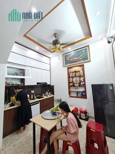NHÀ TUYỆT ĐẸP PHỐ TÂN MAI NGÕ THÔNG 15M ÔTÔ TRÁNH 40M2 4 TẦNG 4.35 TỶ