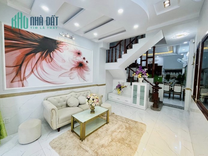 Bán Nhà Phạm Văn Chiêu Gò Vấp Mới Đẹp 48m2 Giá 4 Tỷ 9 hẻm Xe Hơi