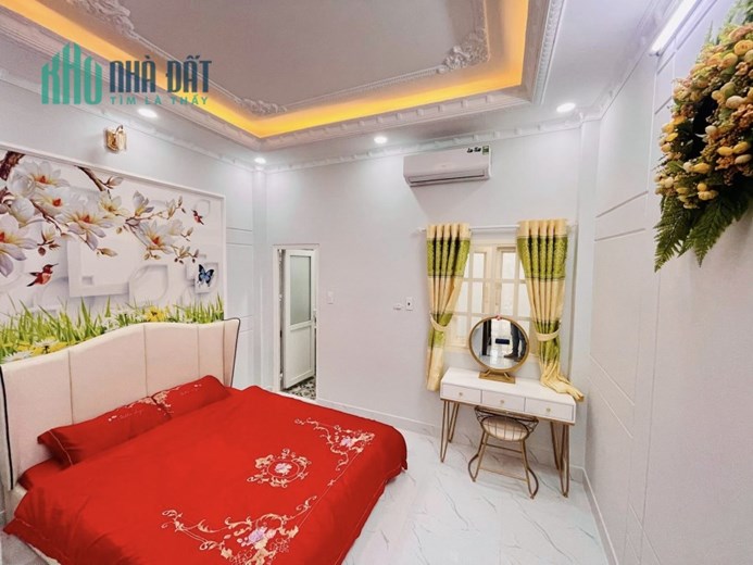 Bán Nhà Phạm Văn Chiêu Gò Vấp Mới Đẹp 48m2 Giá 4 Tỷ 9 hẻm Xe Hơi