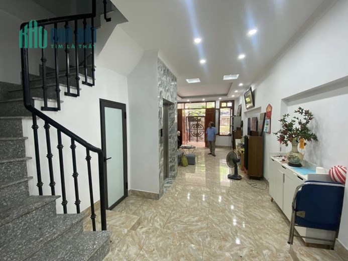 BÁN NHÀ HỒ BA MẪU, Ô TÔ, THANG MÁY, 75M2 5T MT5M, GIÁ 9.9 TỶ