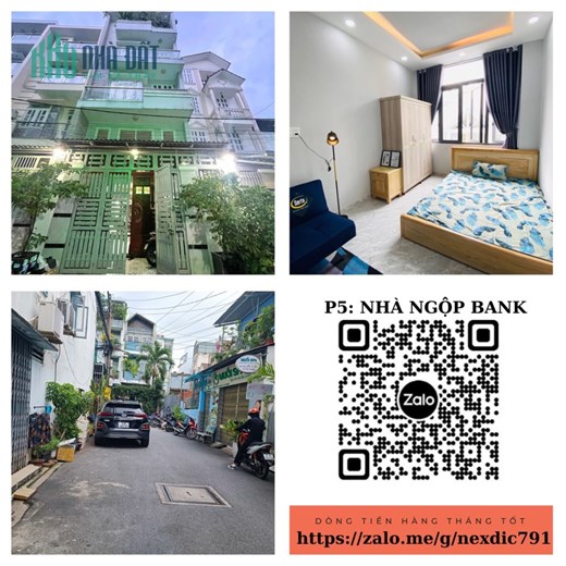 NHÀ 4 TẦNG BTCT, HẺM 1/, RỘNG 4M, GIÁ NHỈNH 5 TỶ XX