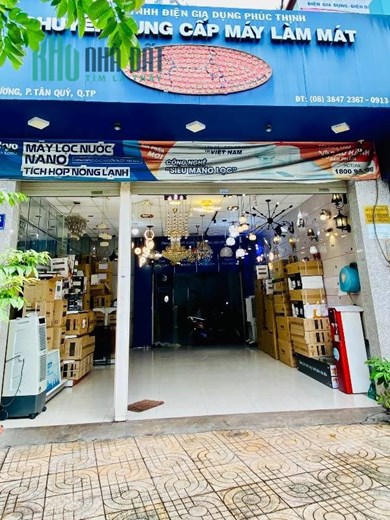 Cho Thuê Nhà 2 Mặt Tiền, Mặt Tiền Tân Hương ( 5,3m X 23m, Nở Hậu 10m ), Mặt Tiền Hẻm 7m