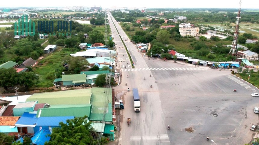 Đất Thổ Cư Mặt Tiền 10m gần KCN Huyện Gò Dầu 4,5tr/m2