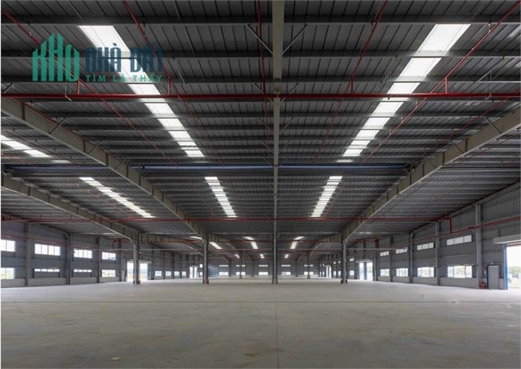 nhà xưởng sản xuất trong KCN Long Thành, xưởng trống sẵn sàng cho thuê SX