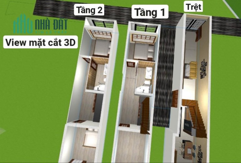 NHÀ BÌNH THẠNH - DÀNH CHO NHÀ ĐẦU TƯ. Chỉ hơn 3 tỷ - DT 44 m2 công nhận đủ.