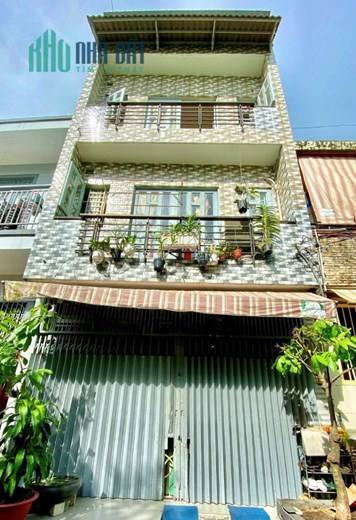 Bán nhà 4 tầng BTCT, 6PN, 50m2, Hẻm xe tải, Bùi Tư Toàn, Bình Tân, chỉ 3.99 tỷ TL