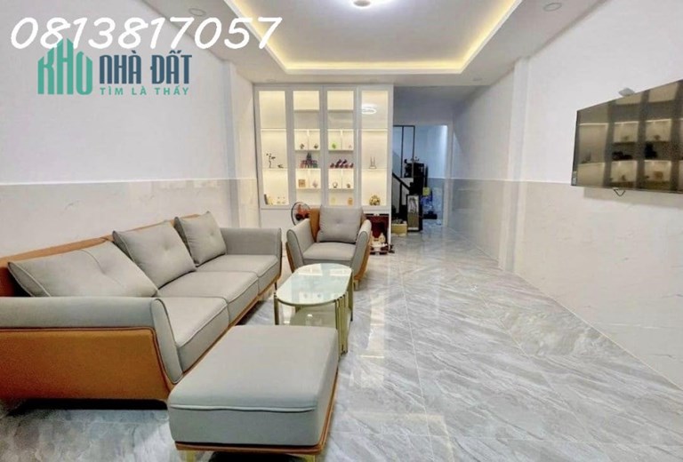 Bán Nhà Xô Viết NTĩnh, Ngay Hàng Xanh, DT 55m2 (4x15m) 3 Tầng Hẻm Oto 8.5tỷ