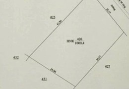 1000m2, trục chính Hồ Câu cá Anh Thư, khu phố 4, P. Tân Đồng, TP. Đồng Xoài, 1000m2, trục chính Hồ