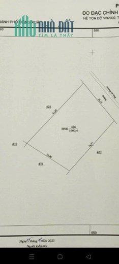 1000m2, trục chính Hồ Câu cá Anh Thư, khu phố 4, P. Tân Đồng, TP. Đồng Xoài, 1000m2, trục chính Hồ
