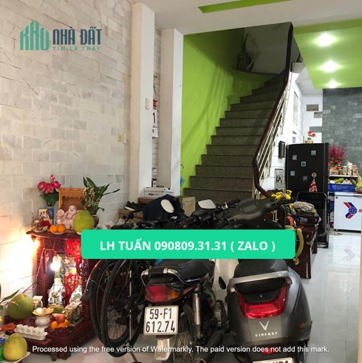 8873- BÁN NHÀ PHÚ NHUẬN HẺM 76 PHAN XÍCH LONG PHAN TÂY HỒ 4 TẦNG DT : 72M2, 4 PN, GIÁ 6 TỶ 550