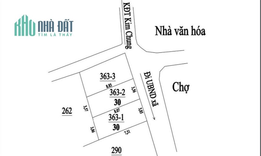 HOT BÁN NHANH MẢNH ĐẤT ĐẸP TRỤC CHÍNH YÊN VĨNH KIM CHUNG, GIÁ 2.55 TỶ