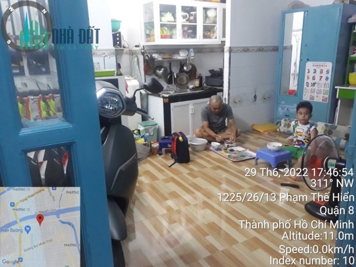 Chính chủ cần bán nhà 1225/56, Đường Phạm Thế Hiển, Phường 5, Quận 8