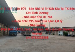 NHÀ ĐẸP - GIÁ TỐT - Bán Nhà Vị Trí Đắc Địa Tại TX Bến Cát-Bình Dương