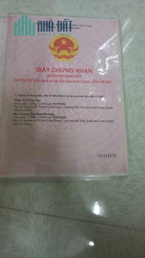 NHÀ ĐẸP - GIÁ TỐT - Cần Bán Căn Nhà Vị Trí Đắc Địa Tại Phường Mỹ Thới, TP Long Xuyên, An Giang