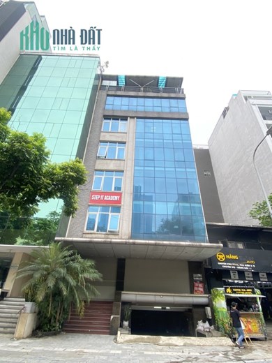 [ HIẾM ]  BÁN TÒA VP PHỐ TRẦN QUÝ KIÊN 93M2,  6T, VIEW THOÁNG, KD VP.