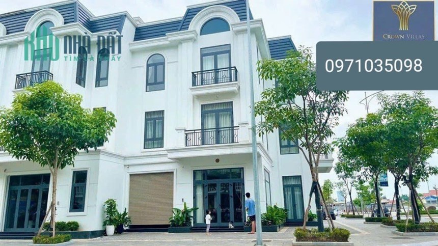 Cắt lỗ 2 tỷ LK Phân khu Hermes Crown Villas Thái Hưng,mua bán nhà biệt thự liền kề KĐT Crown Villas