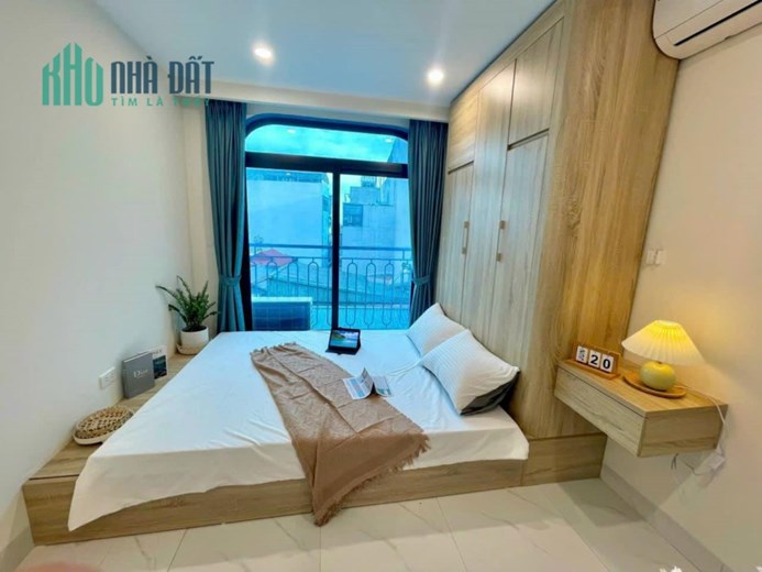 CCMN NGÃ TƯ SỞ, 8 TẦNG, 20 PHÒNG, THIẾT KẾ ĐẸP, LÔ GÓC 3 THOÁNG, DÒNG TIỀN 1.2 TỶ/NĂM.