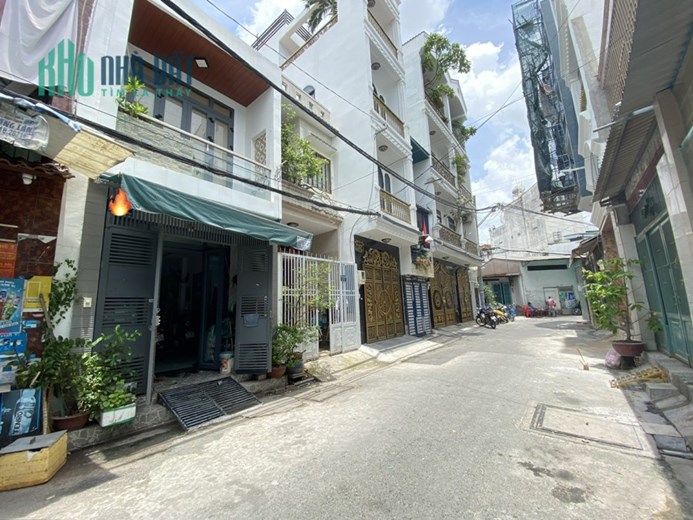 Bán nhà HẺM XE HƠI 6M THÔNG, Đường Khuông Việt, Quận Tân Phú, 62m2(3.2x19.5), 2 TẦNG