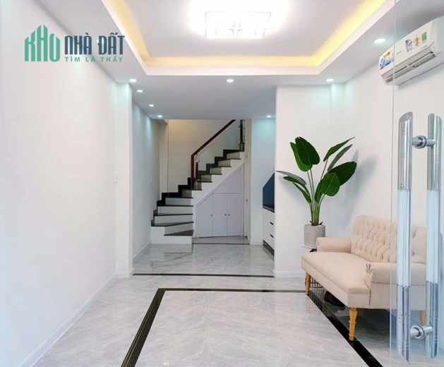 BÁN NHÀ HẺM XE HƠI ĐẬU CỬA - MẶT TIỀN KHỦNG 6.5M - NHÀ ĐẸP 3 TẦNG LUNG LINH - TẶNG HẾT NỘI THẤT -