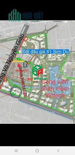 ✅ Bán 61m đất đấu giá X1 Sơn Du, Nguyên Khê - Sát CV phần mềm Vintech