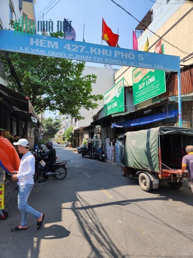 Bán đất Lê Văn Quới, Bình Tân, hẻm nhựa xe tải 72.6m2, 6,35 tỷ