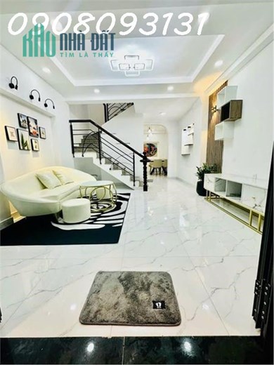 3131- Bán Nhà Đẹp Phú Nhuận P7 Cầm Bá Thước 40m2, 4 Tầng , 5 PN Khu Phan Xích Long Giá 5 tỷ 9