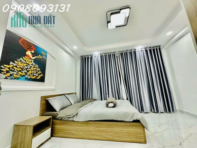 3131- Bán Nhà Đẹp Phú Nhuận P7 Cầm Bá Thước 40m2, 4 Tầng , 5 PN Khu Phan Xích Long Giá 5 tỷ 9