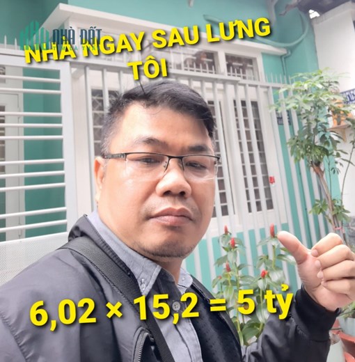 Ối trời - 91m2 có 5 tỷ Hẻm thông Đường Số 2 Phường 16 Gò Vấp TPHCM