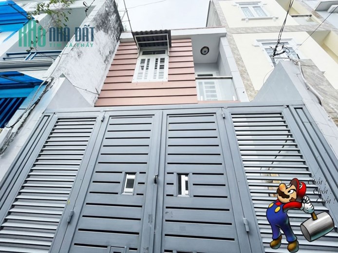 NHỈNH 3 TỶ - NHÀ ĐẸP Ở NGAY, 60M2, 2 TẦNG, 3 PN - GẦN CHỢ HIỆP THÀNH QUẬN 12.