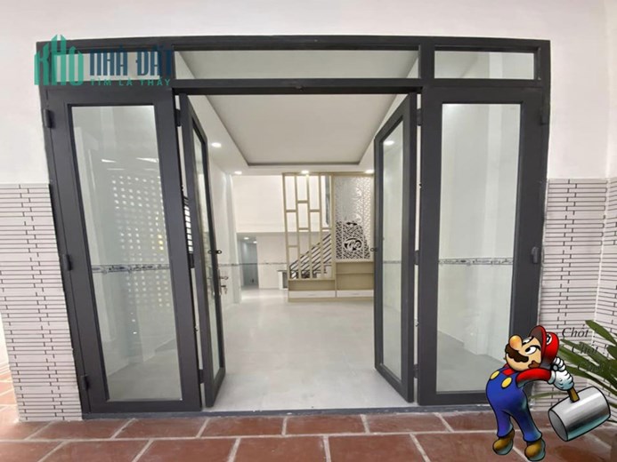 NHỈNH 3 TỶ - NHÀ ĐẸP Ở NGAY, 60M2, 2 TẦNG, 3 PN - GẦN CHỢ HIỆP THÀNH QUẬN 12.