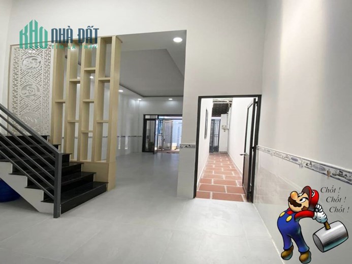NHỈNH 3 TỶ - NHÀ ĐẸP Ở NGAY, 60M2, 2 TẦNG, 3 PN - GẦN CHỢ HIỆP THÀNH QUẬN 12.