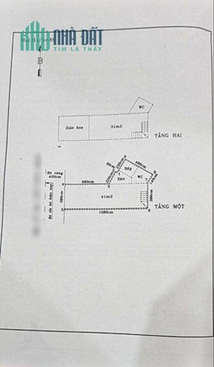Bán nhà 2 tầng mặt đường Hàng Kênh kinh doanh sầm uất, diện tích 64m GIÁ 9.8 tỉ