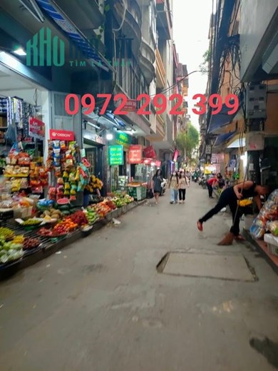 BÁN NHÀ MẶT NGÕ HỒ TÙNG MẬU CẦU GIẤY, SÁT TTTM, ÔTÔ, KINH DOANH, 39M GIÁ NHỈNH 6TỶ
