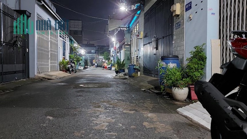 Bán nhà 100m2 hẻm xe hơi 8m 357đường tân hòa Đông 5tỷ 380tr