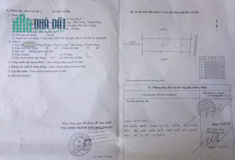 BÁN NHÀ RIÊNG PHƯỜNG PHƯỚC LONG NHA TRANG
