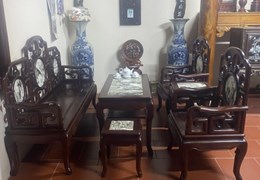 GĐ E CẦN BÁN BỘ GHẾ MÓC MỎ TÀU 6 MÓN TRÊN