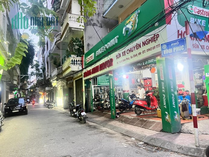 VĨNH PHÚC - BA ĐÌNH - PHÂN LÔ Ô TÔ - VỈA HÈ - KINH DOANH 47m2 x 5T, GIÁ 10 TỶ TL