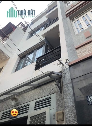 BÁN NHÀ ĐƯỜNG PHAN XÍCH LONG, DT 40M2, 4 TẦNG, 8.3 TỶ (CÒN TL)