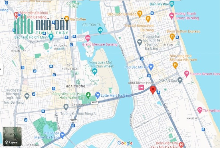 Đất Mặt Tiền Doãn Uẩn đường 7.5 sát Cầu Tuyên Sơn 100m2 nhỉnh 6 tỷ chút