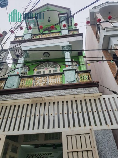 Nhà Hiệp Thành 13 Quận 12 4 Tầng 60m2 Chỉ 4 Tỷ...