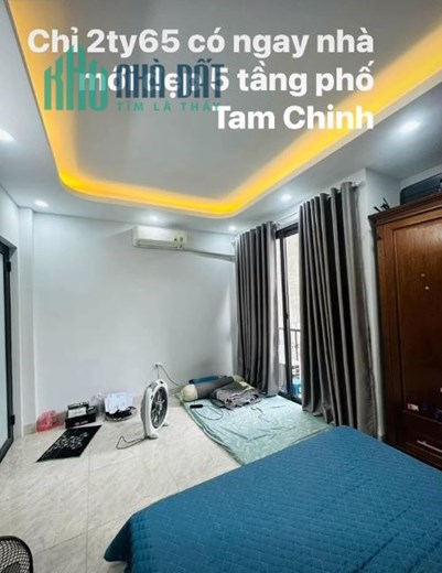 NHÀ ĐẸP TAM TRINH- HOÀNG MAI - 27M2 - 5 TẦNG - MẶT TIỀN 4.5M - GIÁ 2.65 TỶ ( THƯƠNG LƯỢNG )
