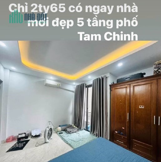 NHÀ ĐẸP TAM TRINH- HOÀNG MAI - 27M2 - 5 TẦNG - MẶT TIỀN 4.5M - GIÁ 2.65 TỶ ( THƯƠNG LƯỢNG )