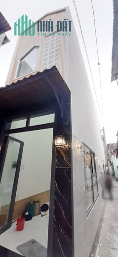Nhà mới 2 tầng đường Ba Đình Phường 10 Q8. Giá 2,58 tỷ TL