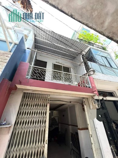 bán nhà đường kênh Tân Hóa , quận Tân Phú , sau lưng mặt tiền , dt 3,4 x 11